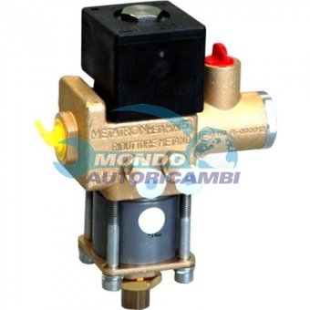 RIDUTTORE METANO, REGOLATORE PRESSIONE METANO, RIDUTTORE METANO