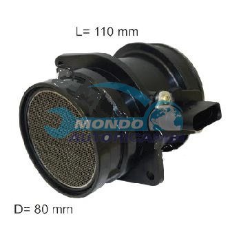 DEBIMETRO, FLUSSOMETRO, MISURATORE MASSA ARIA, MISURATORE MASSA ARIA A FILM CALDO