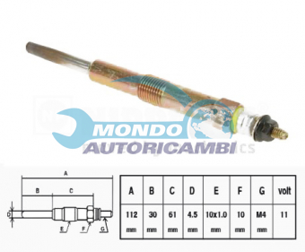 CANDELETTA ACCENSIONE