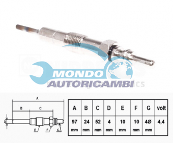 CANDELETTA ACCENSIONE