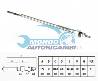 CANDELETTA ACCENSIONE