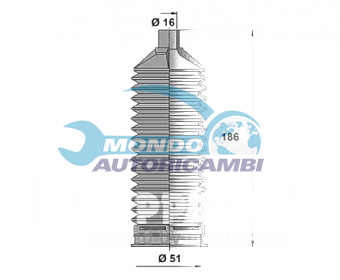 KIT SOFFIETTO STERZO