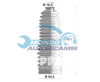 KIT SOFFIETTO STERZO