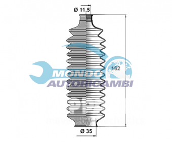 KIT SOFFIETTO STERZO