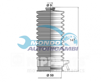 KIT SOFFIETTO STERZO