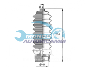 KIT SOFFIETTO STERZO