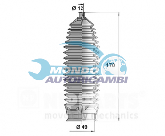 KIT SOFFIETTO STERZO