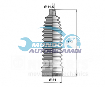 KIT SOFFIETTO STERZO