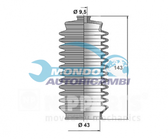 KIT SOFFIETTO STERZO