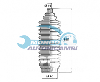 KIT SOFFIETTO STERZO