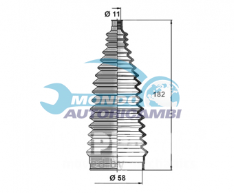 KIT SOFFIETTO STERZO